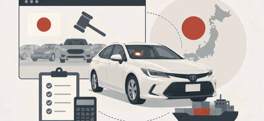 Как выбрать автомобиль с японского аукциона и не ошибиться с итоговой стоимостью